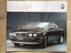 MASERATI KARIF 1989 1990 BROCHURE FOLDER 6 PAGINA'S IN HET D, Ophalen of Verzenden, Gelezen, Overige merken