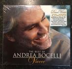 Andrea Bocelli. Bestof Vivere CD+DVD édition de luxe, Neuf, dans son emballage, Enlèvement ou Envoi