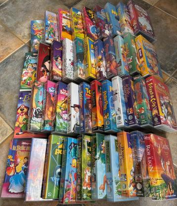 Lot de 43 vidéos VHS Disney beschikbaar voor biedingen