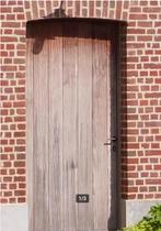 houten buitendeur met kader, Ophalen, Buitendeur