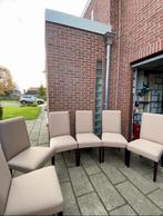 6 stoelen, Tuin en Terras, Tuinsets en Loungesets, Ophalen, Zo goed als nieuw, Eettafel