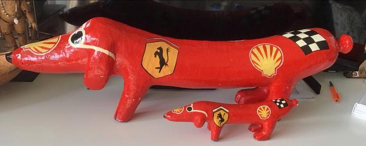 Collectie vintage Ferrari honden zeldzame verzameling, Verzamelen, Merken en Reclamevoorwerpen, Zo goed als nieuw, Ophalen of Verzenden