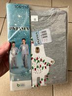 Nieuwe grijze kerst pyjama - Maat 104 / 110, Kinderen en Baby's, Ophalen of Verzenden, Nieuw, Nacht- of Onderkleding