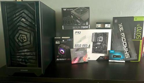 RTX 5070 TI- RYZEN 7500F GAMING/STREAM/MULTIMEDIA, Computers en Software, Desktop Pc's, Nieuw, 4 Ghz of meer, SSD, 32 GB, Met videokaart