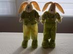 2 stoffen konijnen, Enlèvement, Comme neuf, Lapin