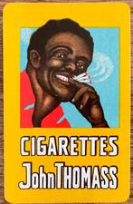 Speelkaart JOHN THOMASS CIGARETTES, Verzamelen, Speelkaarten, Jokers en Kwartetten, Ophalen of Verzenden, Zo goed als nieuw, Speelkaart(en)