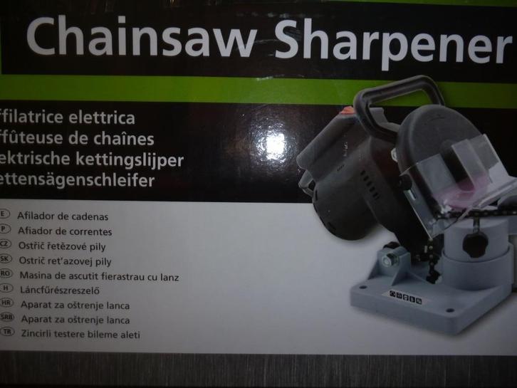 Kettingzaagslijpmachine, Doe-het-zelf en Bouw, Gereedschap | Slijpmachines, Nieuw, Overige typen, Ophalen