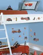 Brandweer Brigade Muurstickers - Roommates, Kinderen en Baby's, Nieuw, Ophalen of Verzenden, Wanddecoratie