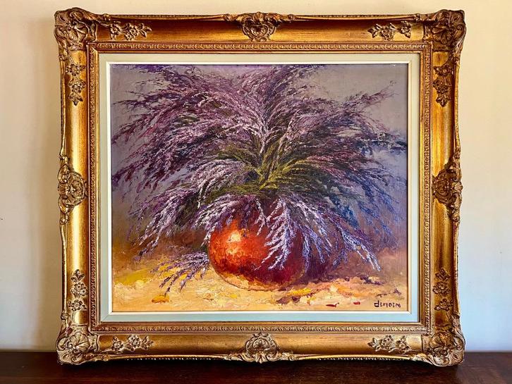 Schilderij 'Bloemen' Albert Demoen ( 1916-1992), Antiek en Kunst, Kunst | Schilderijen | Klassiek, Ophalen