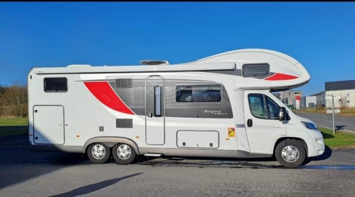 Burstner Argos A 747-2 G, Caravans en Kamperen, Mobilhomes, Particulier, tot en met 6, Fiat, Diesel, Automaat, 8 meter en meer