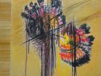 Suzanne Thienpont, pastel op papier, Compo,  50 x 40 cm, Antiek en Kunst, Ophalen of Verzenden