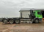 Mercedes-Benz Actros - Laadkraan/Containerhaak - 514 400KM -, Auto's, Euro 5, Overige brandstoffen, Mercedes-Benz, Bedrijf
