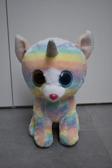 Ty Beanie Boo's XL Heather Cat 42cm beschikbaar voor biedingen