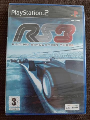 PS2 RS3 Racing simulation 3 SEALED NIEUW