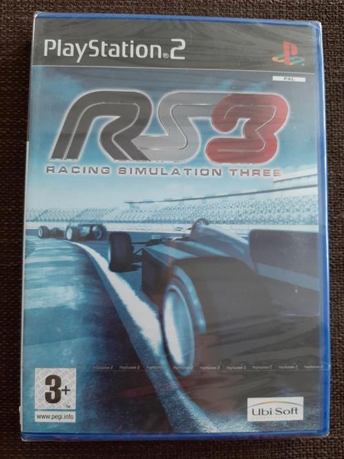 PS2 RS3 Racing Simulation 3 SCELLÉ NEUF, Consoles de jeu & Jeux vidéo, Jeux | Sony PlayStation 2, Comme neuf, Enlèvement ou Envoi