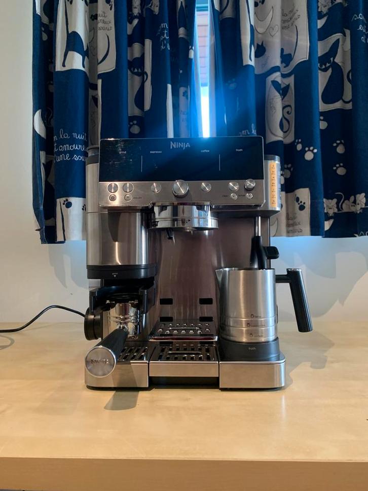 Ninja luxe café E601, Elektronische apparatuur, Koffiezetapparaten, Zo goed als nieuw, Gemalen koffie, Koffiebonen, Combi, 1 kopje
