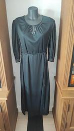 Zwart gala kleed in goede staat met steentjes maat 46, Ophalen of Verzenden, Zo goed als nieuw, Maat 46/48 (XL) of groter, Zwart