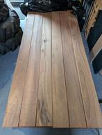 25m2 terrasplanken hardhout Basralocus, Tuin en Terras, Ophalen, Nieuw, Hout