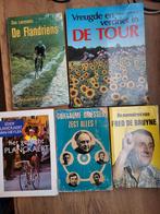 Lot oude boeken ivm wielrennen, Ophalen of Verzenden, Gelezen