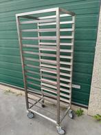 Inox kar, rolkar, bakken kar , bakkers kar, Zakelijke goederen, Horeca | Keukenapparatuur, Ophalen, Gebruikt