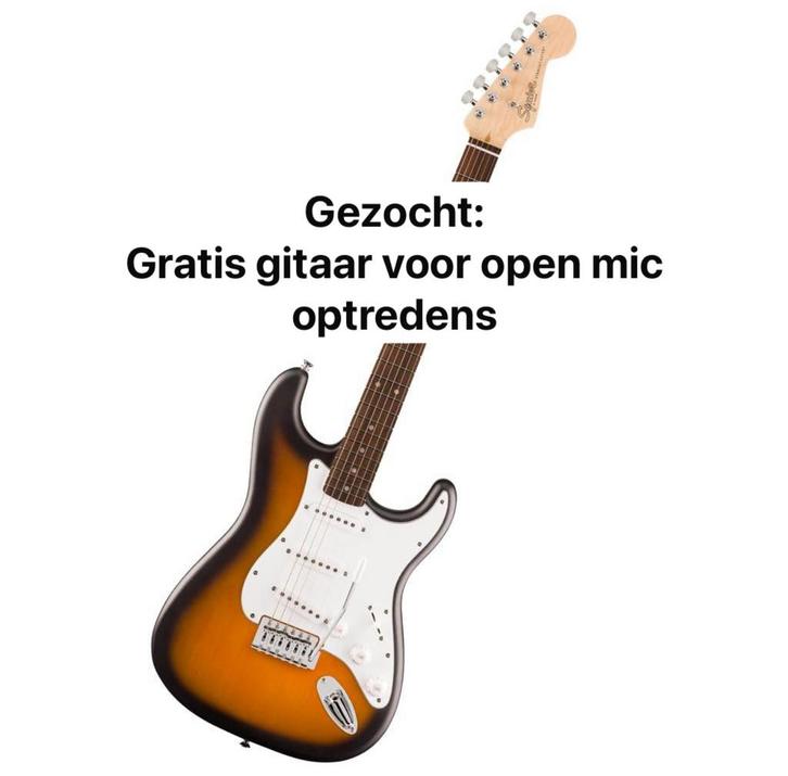 Gezocht: Gratis gitaren - zie beschrijving, Muziek en Instrumenten, Snaarinstrumenten | Gitaren | Elektrisch, Gebruikt, Ophalen