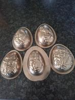 Antieke chocoladevormen eitjes met figuurtjes, Ophalen