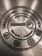 Snelkookpan Fagor. 6 L, Huis en Inrichting, Keuken | Potten en Pannen, Ophalen of Verzenden, Zo goed als nieuw, Inox, Kookpan of Snelkookpan