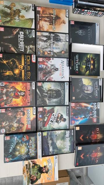 PC games pakket of per stuk beschikbaar voor biedingen