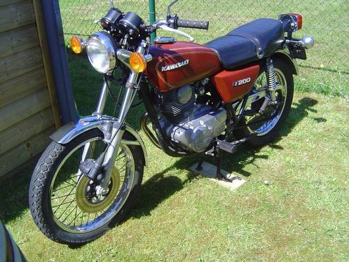 Kawasaki motorfiets te koop, Motoren, Motoren | Oldtimers, Toermotor, 1 cilinder, Ophalen