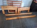Eenpersoonsbed met lattenbodem, Ophalen, Gebruikt, 90 cm, Eenpersoons