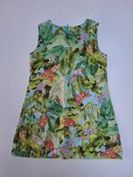 Mt 104 Veelkleurige jurk met bladeren, vogels, vlinders, Kinderen en Baby's, Kinderkleding | Maat 104, Meisje, Filou & Friends