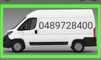 0489728400 transport déménagement camionnette livraison !!!, Services & Professionnels, Déménageurs & Stockage