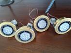 spotjes : 4 stuks, Ophalen, Gebruikt, Inbouw