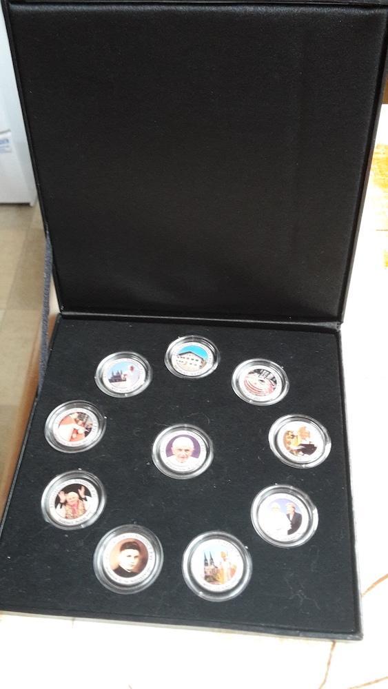 Médailles Pape Benoît XVI, Timbres & Monnaies, Pièces & Médailles, Enlèvement