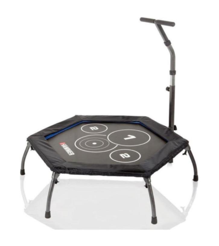 Hammer Cross Jump Fitness Trampoline, Sport en Fitness, Fitnessmaterialen, Armen, Benen, Borst, Buik, Rug, Ophalen of Verzenden