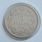Belgium 1931 - 5 FrancsFR - Albert I - Morin 384a - PR, Postzegels en Munten, Losse munt, Verzenden