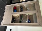 Vitrinekast, dressoir, tafel, Huis en Inrichting, Ophalen, Landelijk modern, Eikenhout, 50 tot 100 cm