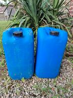 Deux bidons de 25L SK8/ transport mazout, essence  etc, Ophalen, Gebruikt