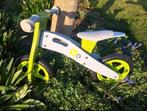 Kinderkraft loopfiets groen wit/grijs, Ophalen, Zo goed als nieuw, Loopfiets