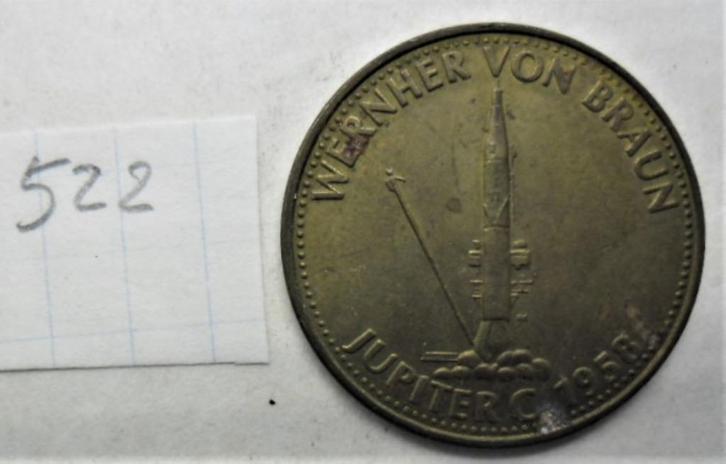 Shell 26mm jeton G WERNHER laiton, Timbres & Monnaies, Pièces & Médailles, Autres matériaux, Enlèvement ou Envoi