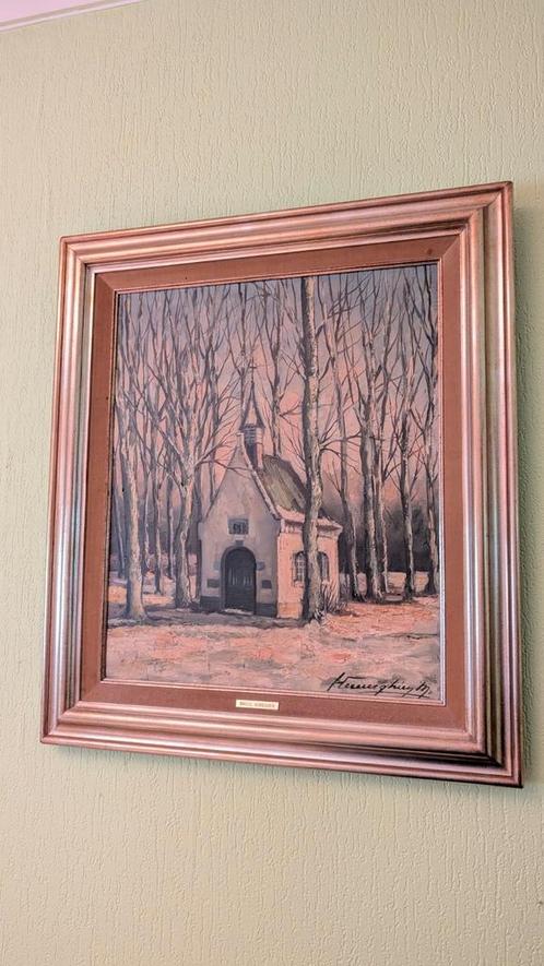 Marcel Henneghien schilderij, Antiek en Kunst, Kunst | Tekeningen en Fotografie, Ophalen