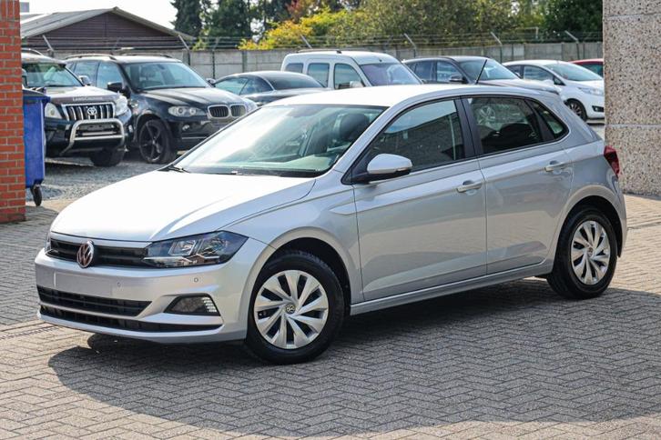 VOLKSWAGEN POLO *SLECHTS-16500KM*APPLE-CARPLY*PARKEERSENOREN, Auto's, Volkswagen, Bedrijf, Te koop, Polo, ABS, Airbags, Airconditioning