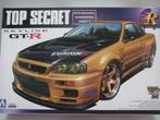 Modelbouw Nissan Skyline GTR34 Top Secret – bouwmodel 1:24, Overige merken, Auto, Verzenden, Groter dan 1:32