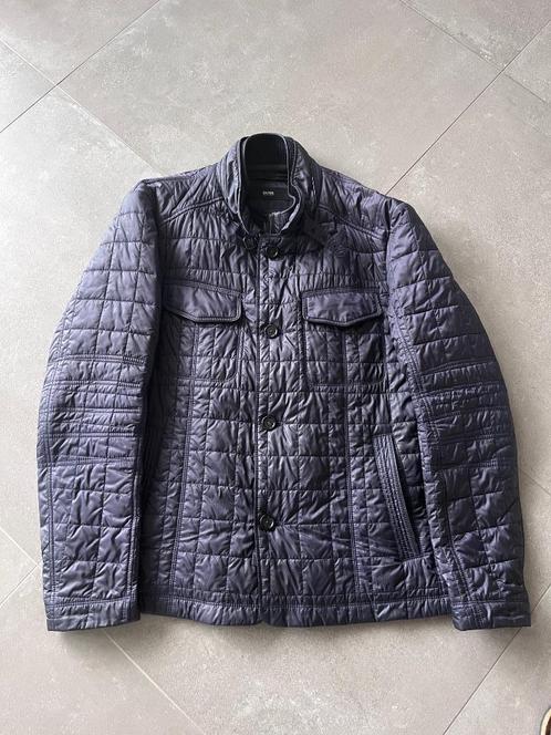Herenvest Boss maat 54, Kleding | Heren, Kostuums en vesten, Zo goed als nieuw, Maat 52/54 (L), Blauw, Ophalen of Verzenden