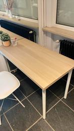 Bureau of eettafel tafel IKEA met witte poten, Enlèvement, Comme neuf