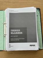 Forensisch welzijnswerk, Boeken, Studieboeken en Cursussen, Ophalen, Gelezen, Hoger Onderwijs