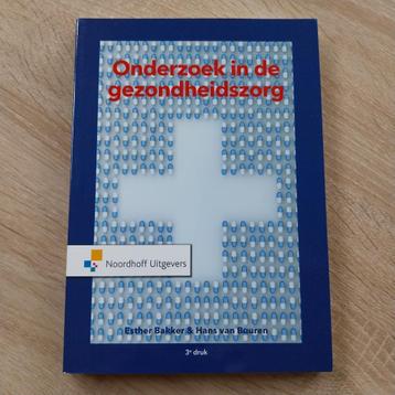 UCLL - studieboek : ONDERZOEK IN DE GEZONDHEIDSZORG beschikbaar voor biedingen