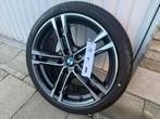 BMW 819M 18 inch originele M performance velgen + banden, Ophalen, 18 inch, Gebruikt, Banden en Velgen