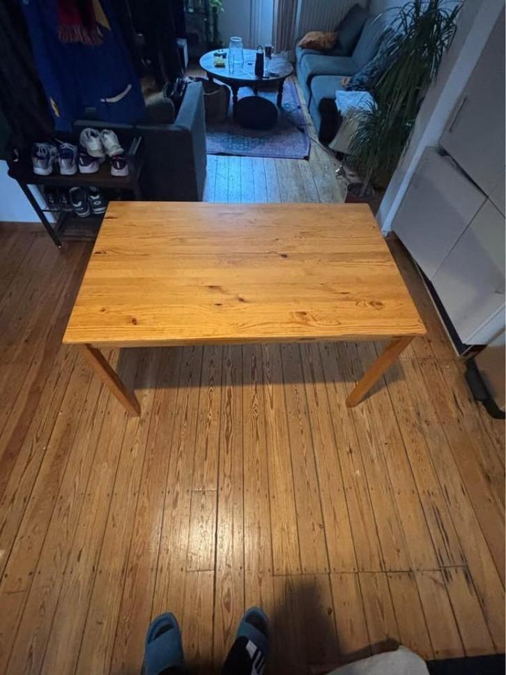 Table en bois, Maison & Meubles, Tables | Tables à manger, Utilisé, Enlèvement
