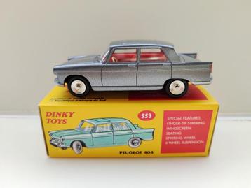 Dinky Atlas _ Peugeot 404 berline _ ref. 553 (série limitée) beschikbaar voor biedingen